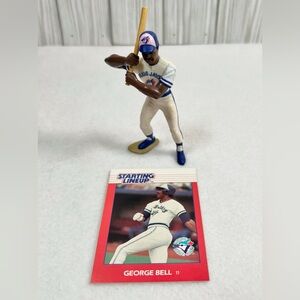 STARTING LINEUP MLB Toronto Blue Jays‎ 1988 Baseball Figure & Card George Bell
